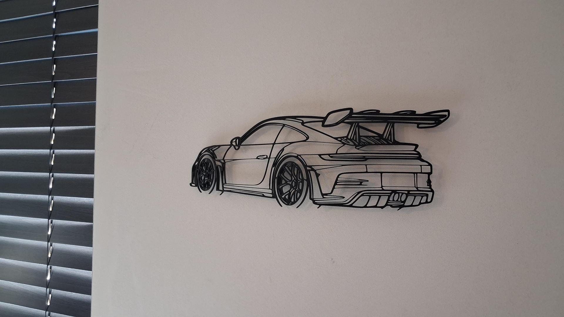 Wall art auto